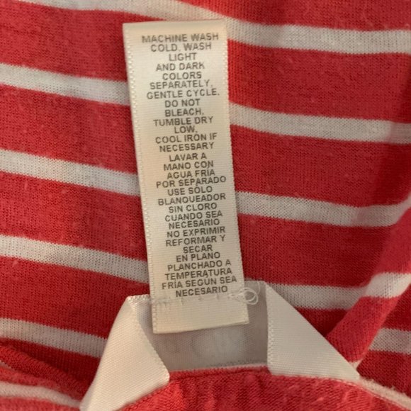 Ma Cherie Maternity XL Striped Top Side Tie Short - Picture 5 of 5